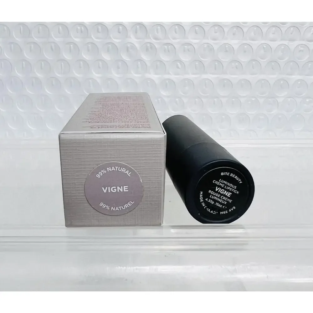 BITE BEAUTY LUMINOUS CREME LIPSTICK "VIGNE" FUCHSIA NEW - Picture 4 of 7